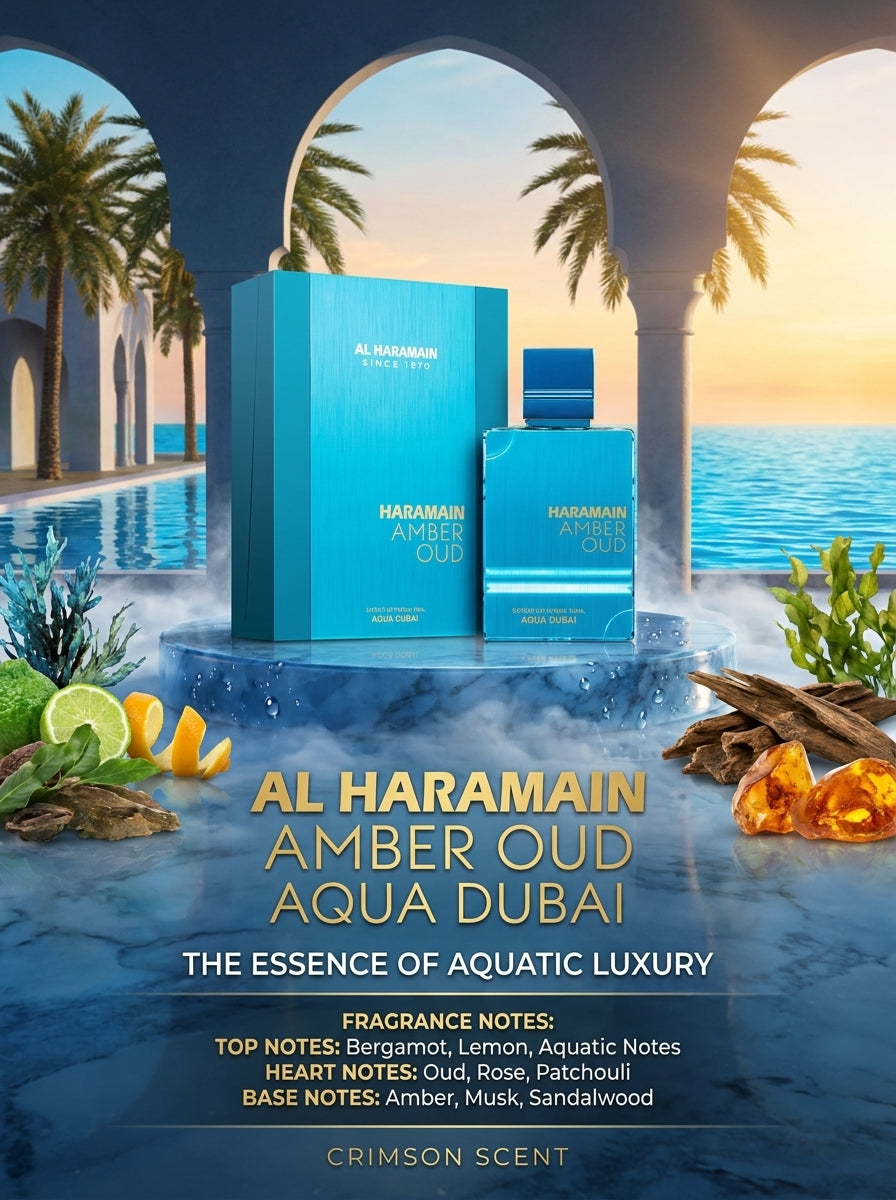 Al Haramain Amber Oud Aqua Dubai EDP 75 Uni