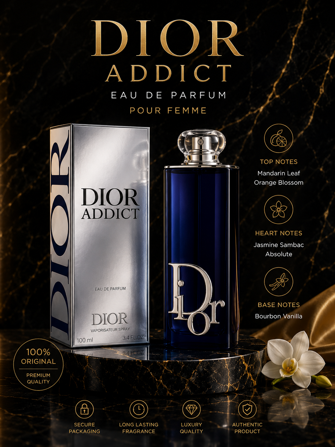 C.Dior Addict EDP 100 W