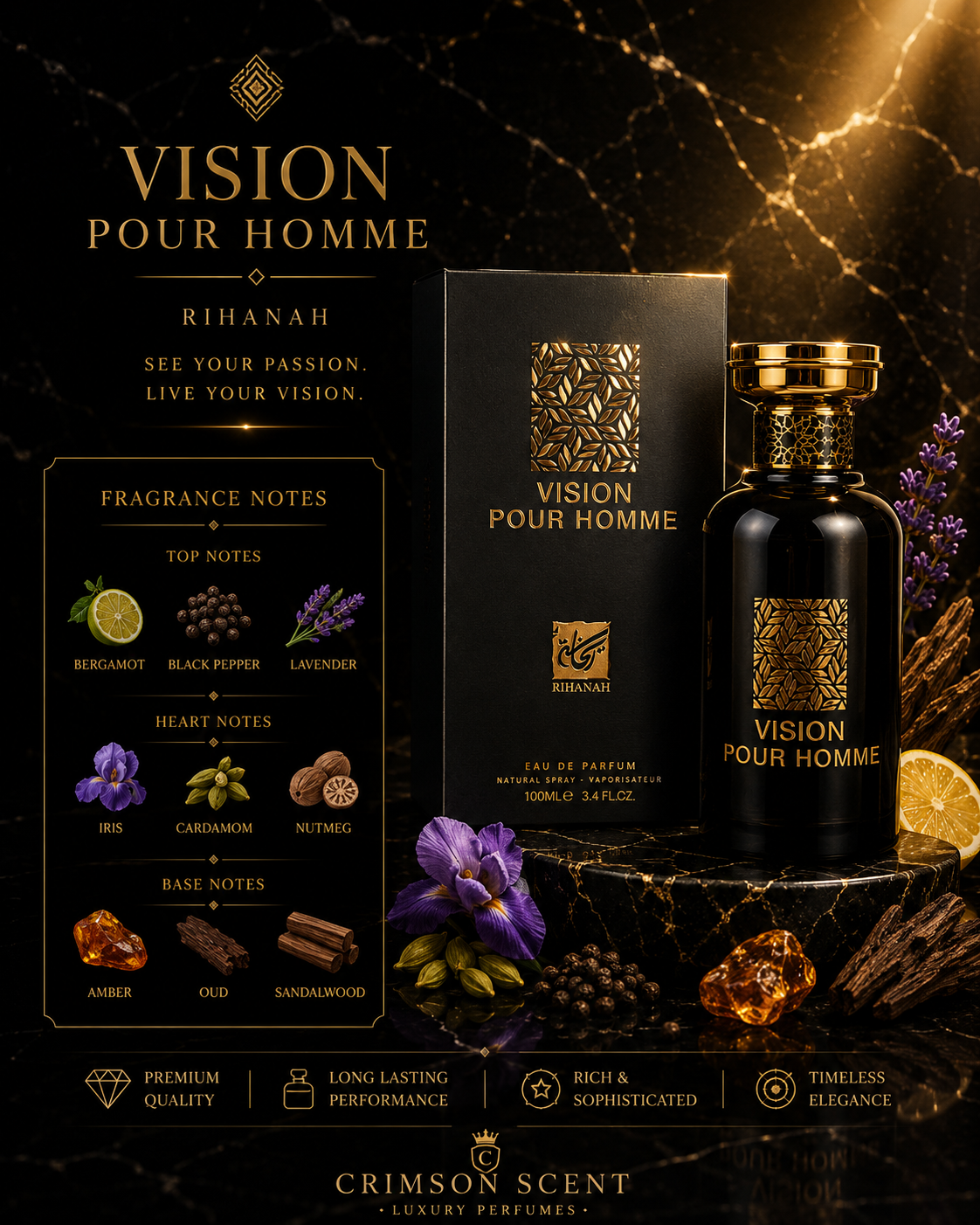 Nusuk Vision EDP 100 M