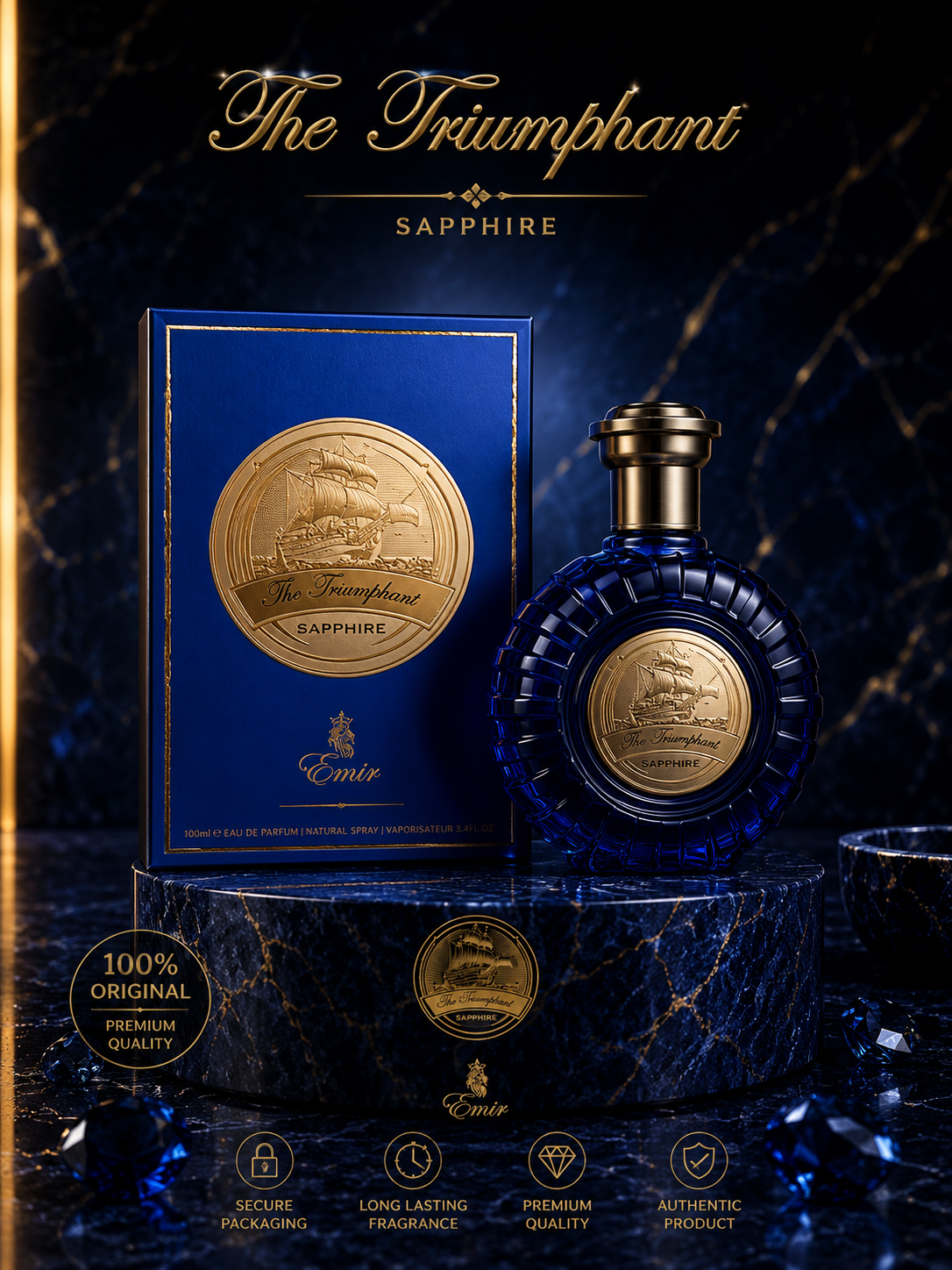 Emir The Triumfant Sapphire EDP 100 M