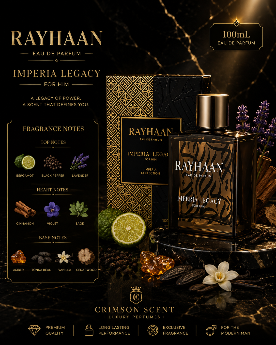 Rayhaan Imperia EDP 100 M