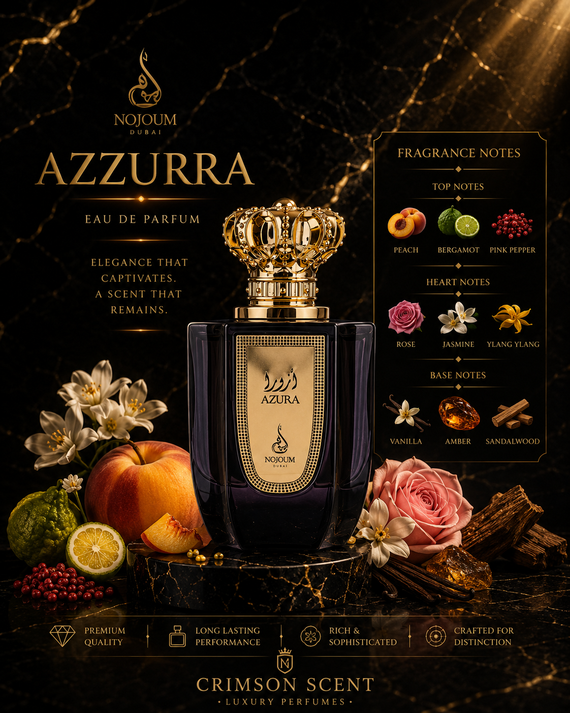 Nojoum Azura EDP 100 M