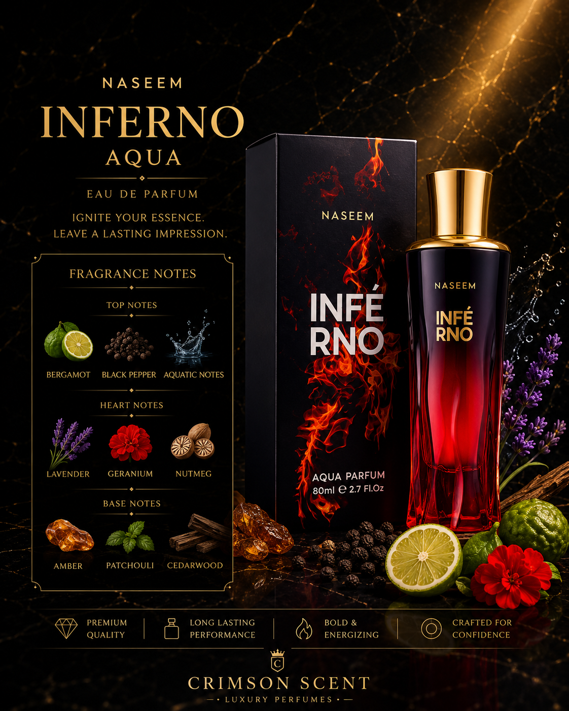 Naseem Inferno Aqua EDP 80 M