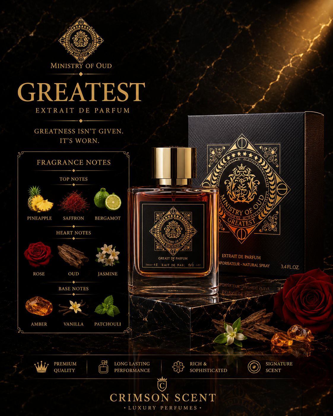 Ministry of Oud Greatest Extrait EDP 100 M