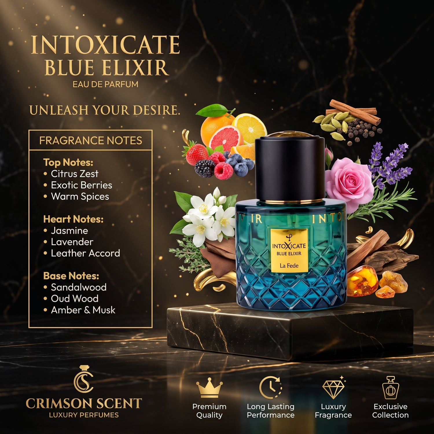 La Fede Intoxicate Blue Elixir EDP 100 M